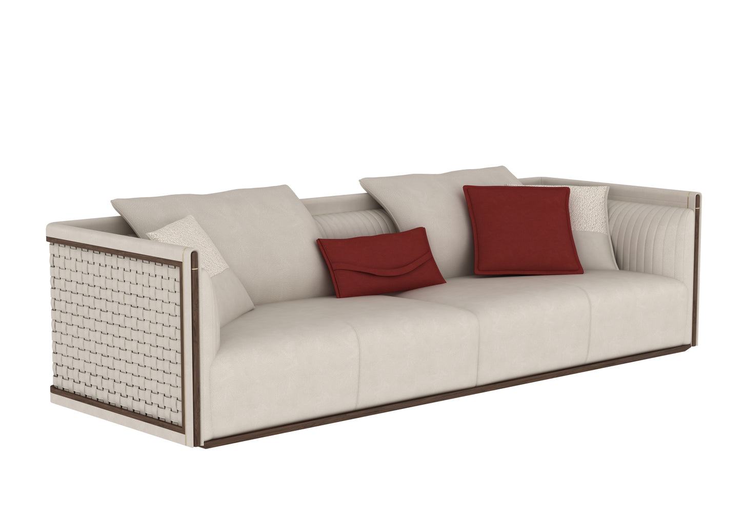 Contemporary Living Room Suite — 9 Pieces—Preorder
