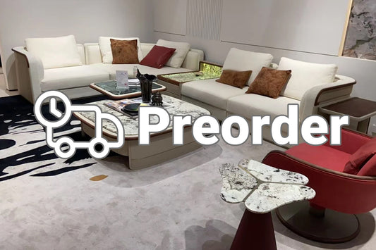 Luxury Living Room Furniture Set — 12 Pieces—Preorder