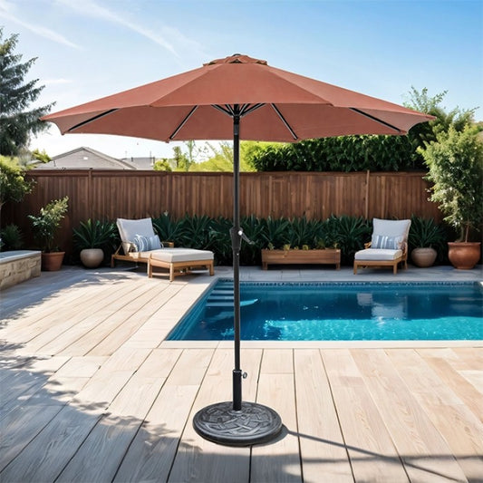 Umbrella + 21" Round Base